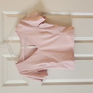 lululemon athletica Pink V-Neck Top